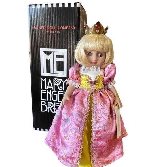 Vintage NIB Tonner Doll Co. Mary Engelbreit Queen Ann Doll in Pink Yellow 10” - Picture 1 of 15